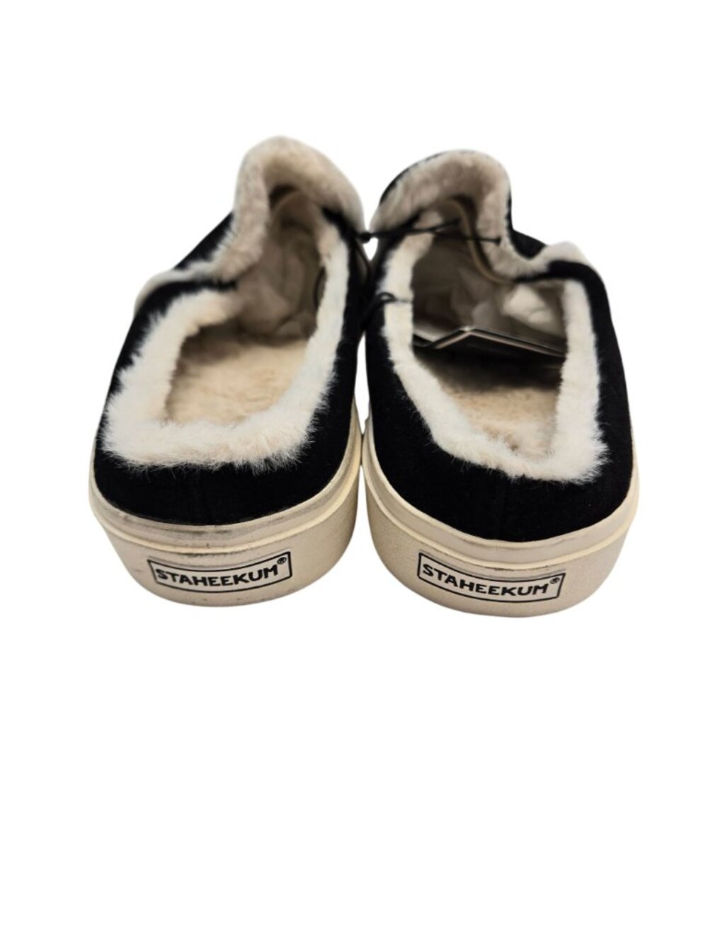 NWT Staheekum Suede Leather Cozy Camp Mules Size 9 - Picture 7 of 9